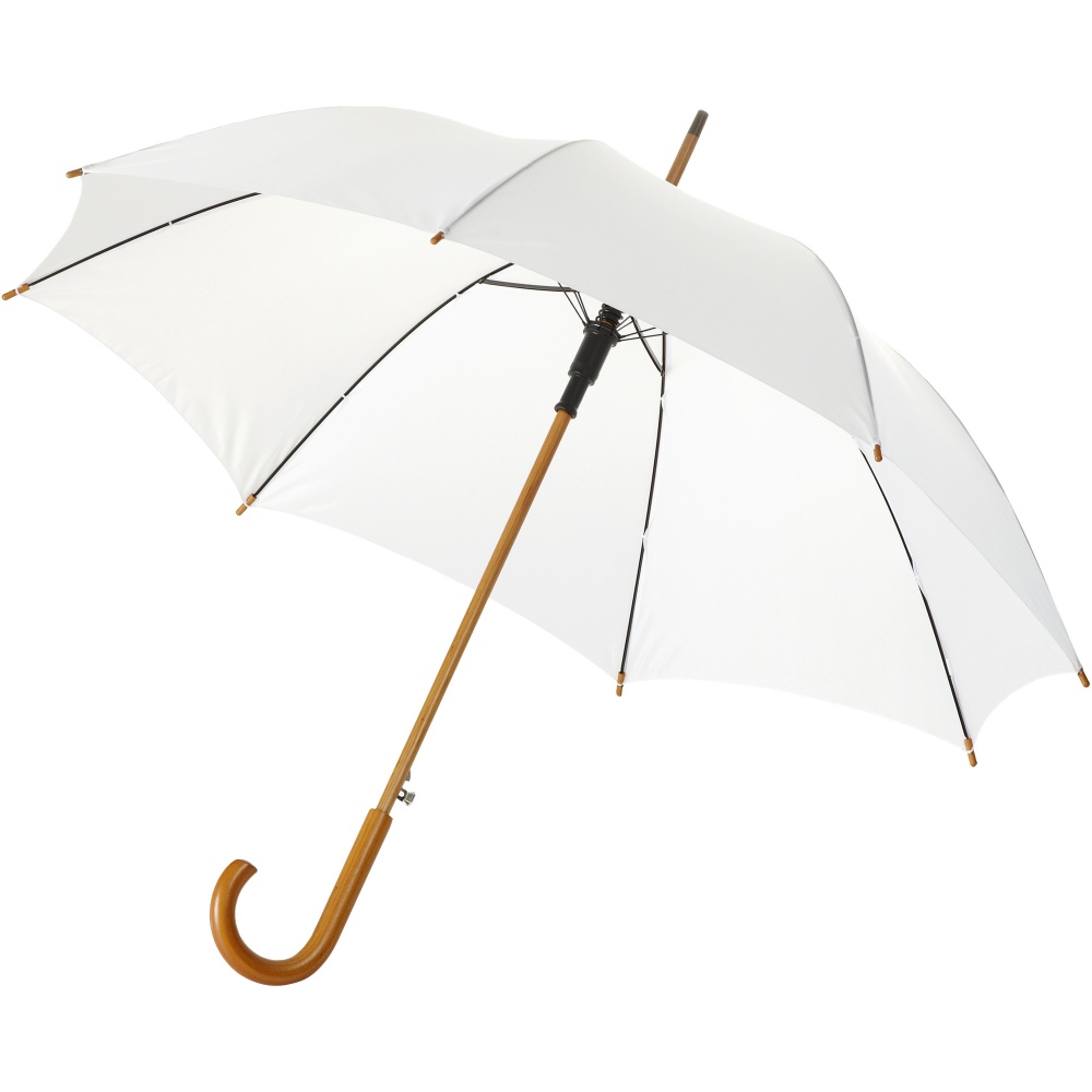 Logotrade advertising products photo of: Kyle 23" auto open umbrella wooden shaft and handle