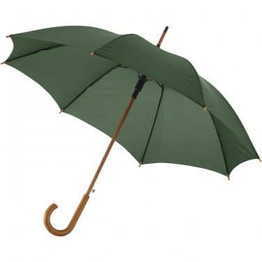 Logotrade business gift image of: Kyle 23" auto open umbrella wooden shaft and handle