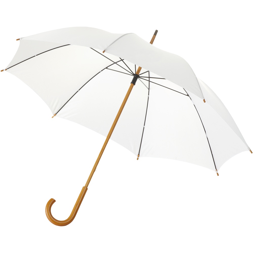 Logotrade promotional item image of: Jova 23" umbrella with wooden shaft and handle