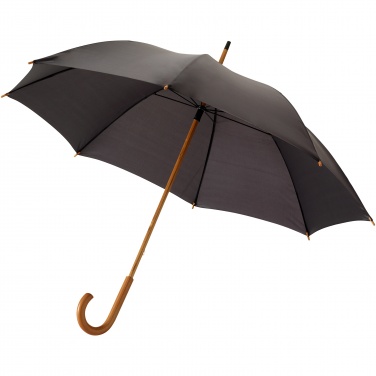 Logotrade promotional product picture of: Jova 23" umbrella with wooden shaft and handle