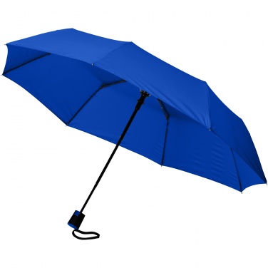 Logo trade advertising products image of: Wali 21" foldable auto open umbrella