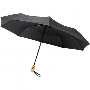 Logotrade promotional product image of: Bo 21" foldable auto open/close recycled PET umbrella