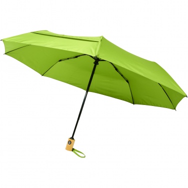 Logo trade promotional items picture of: Bo 21" foldable auto open/close recycled PET umbrella