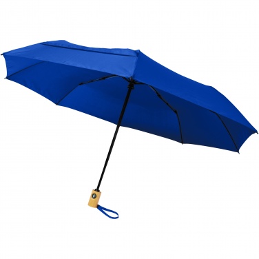 Logo trade promotional product photo of: Bo 21" foldable auto open/close recycled PET umbrella