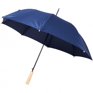 Logo trade promotional merchandise picture of: Alina 23" auto open recycled PET umbrella