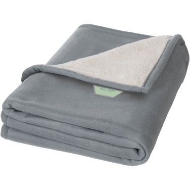 Logotrade advertising product image of: Springwood soft fleece and sherpa plaid blanket