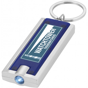 Logo trade promotional products image of: Castor LED keychain light