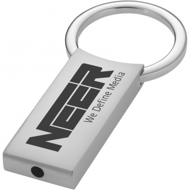 Logo trade promotional gifts picture of: Omar rectangular keychain