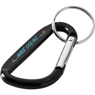 Logotrade advertising products photo of: Timor carabiner keychain