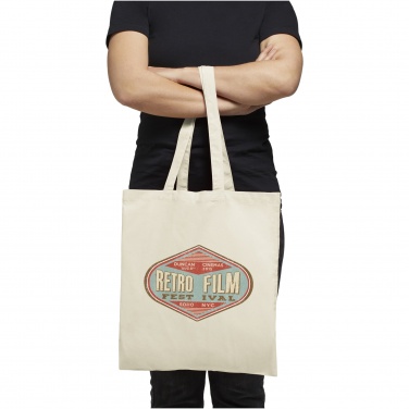 Logo trade business gift photo of: Carolina 100 g/m² cotton tote bag 7L