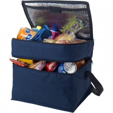 Logotrade promotional item picture of: Oslo 2-zippered compartments cooler bag 13L