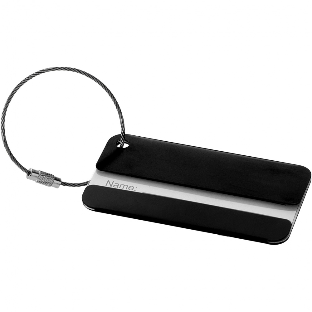 Logo trade business gift photo of: Discovery luggage tag