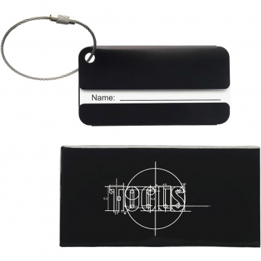 Logo trade promotional merchandise picture of: Discovery luggage tag