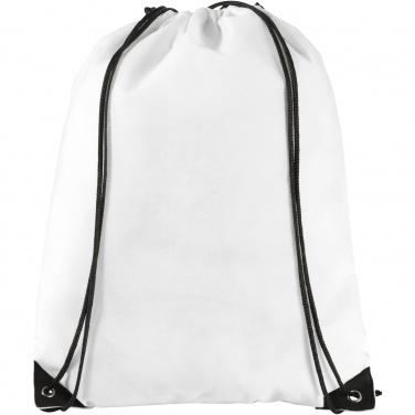 Logo trade promotional giveaway photo of: Evergreen non-woven drawstring bag 5L