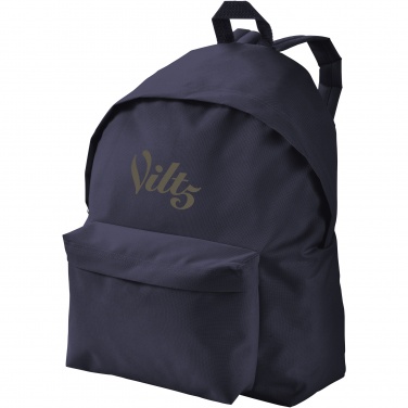 Logo trade corporate gifts image of: Urban covered zipper backpack 14L