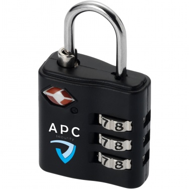 Logo trade promotional merchandise photo of: Kingsford TSA luggage lock