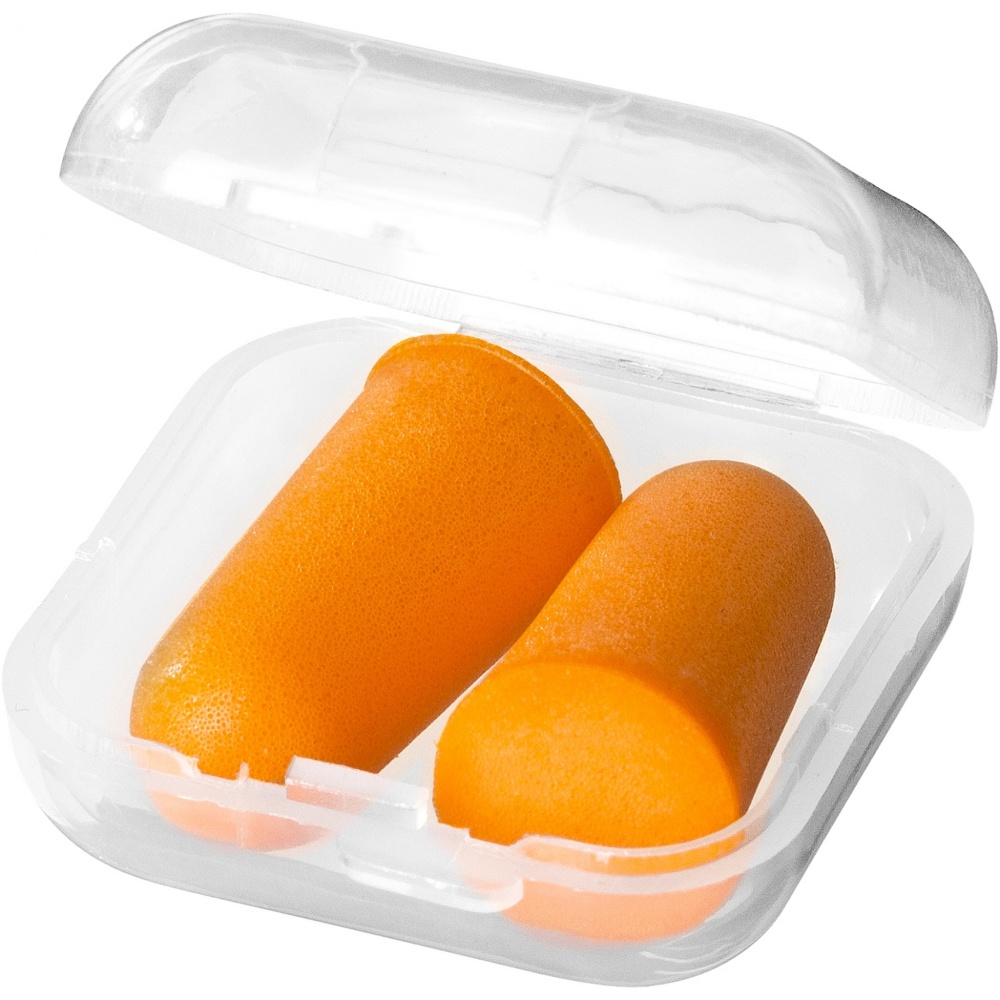 Logo trade promotional giveaway photo of: Serenity earplugs with travel case