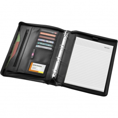 Logo trade promotional merchandise image of: Ebony A4 briefcase portfolio