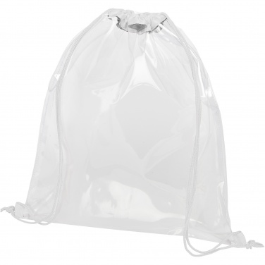 Logotrade corporate gifts photo of: Lancaster transparent drawstring bag 5L