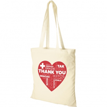 Logotrade promotional item picture of: Peru 180 g/m² cotton tote bag 7L