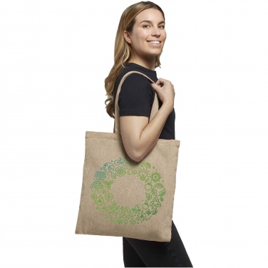 Logo trade advertising products image of: Pheebs 150 g/m² recycled tote bag 7L