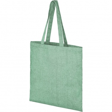 Logo trade promotional merchandise picture of: Pheebs 150 g/m² recycled tote bag 7L