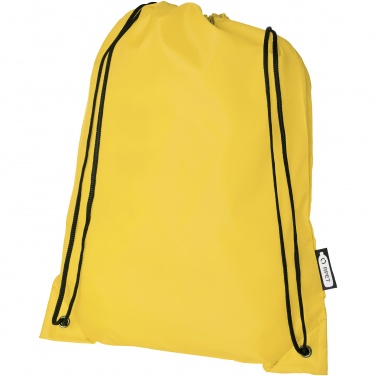 Logo trade promotional giveaways picture of: Oriole RPET drawstring bag 5L