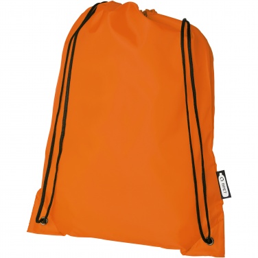 Logo trade corporate gift photo of: Oriole RPET drawstring bag 5L