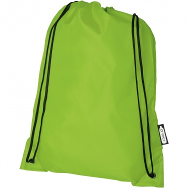 Logo trade promotional products picture of: Oriole RPET drawstring bag 5L