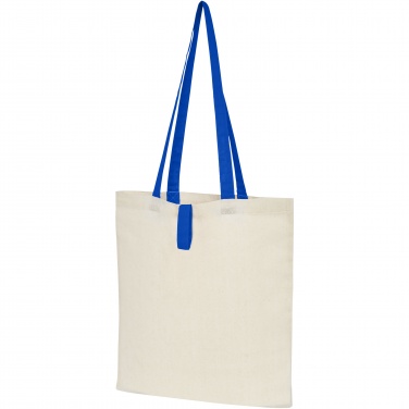 Logo trade business gift photo of: Nevada 100 g/m² cotton foldable tote bag 7L