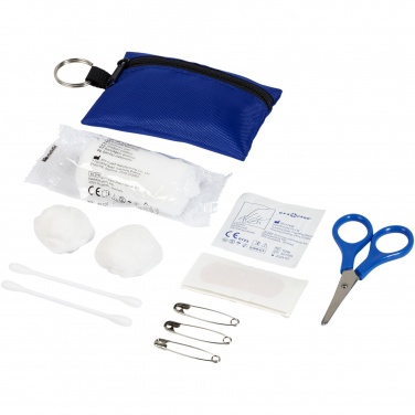 Logotrade corporate gift picture of: Valdemar 16-piece first aid keyring pouch