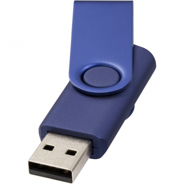 Logo trade business gift photo of: Rotate-metallic 4GB USB flash drive