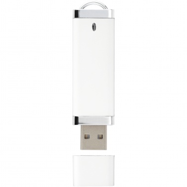 Logo trade promotional item photo of: Flat 4GB USB flash drive