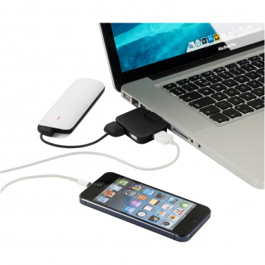 Logo trade promotional giveaway photo of: Gaia 4-port USB hub