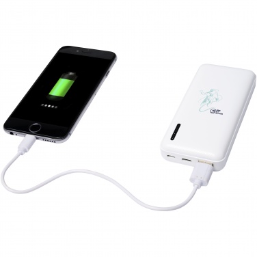 Logotrade promotional merchandise image of: Compress 10.000 mAh high density power bank