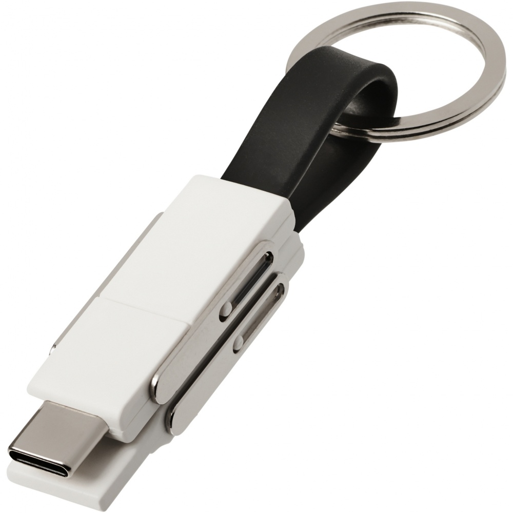 Logotrade promotional item picture of: One 4-in-1 cable