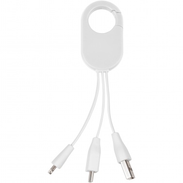 Logo trade promotional giveaways picture of: Troop 3-in-1 charging cable