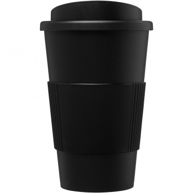 Logo trade promotional product photo of: Americano® 350 ml insulated tumbler with grip