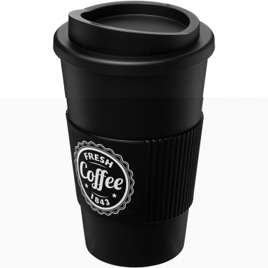 Logo trade promotional gifts picture of: Americano® 350 ml insulated tumbler with grip