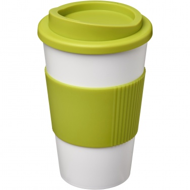 Logo trade promotional items picture of: Americano® 350 ml insulated tumbler with grip