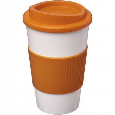 Logo trade promotional items picture of: Americano® 350 ml insulated tumbler with grip