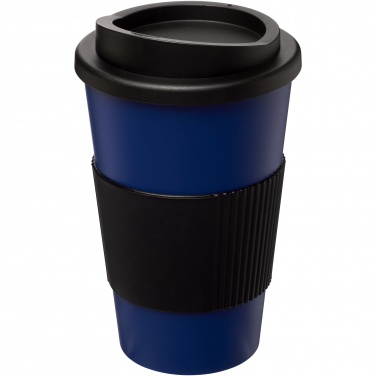 Logotrade promotional product image of: Americano® 350 ml insulated tumbler with grip