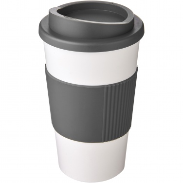 Logo trade promotional giveaways picture of: Americano® 350 ml insulated tumbler with grip