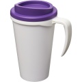 Americano® Grande 350 ml insulated mug, White / Purple