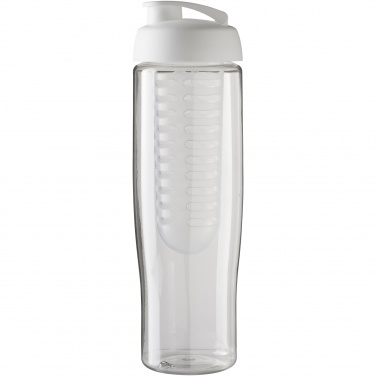 Logo trade corporate gift photo of: H2O Active® Tempo 700 ml flip lid sport bottle & infuser