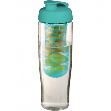 Logotrade advertising products photo of: H2O Active® Tempo 700 ml flip lid sport bottle & infuser