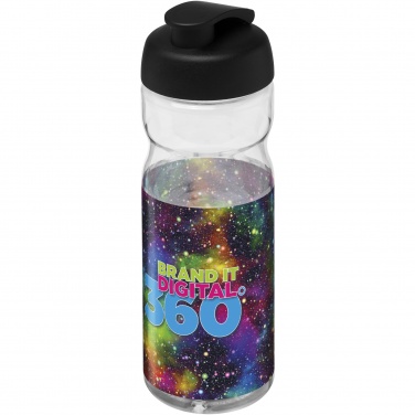 Logo trade advertising product photo of: H2O Active® Base 650 ml flip lid sport bottle