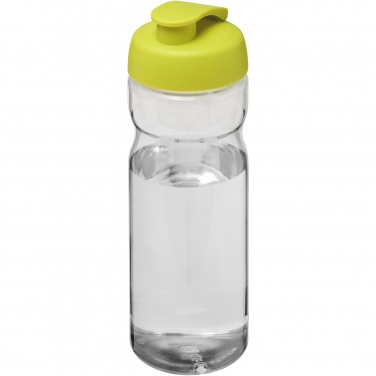 Logo trade business gifts image of: H2O Active® Base 650 ml flip lid sport bottle