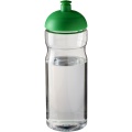 H2O Active® Base 650 ml dome lid sport bottle, Transparent / Green