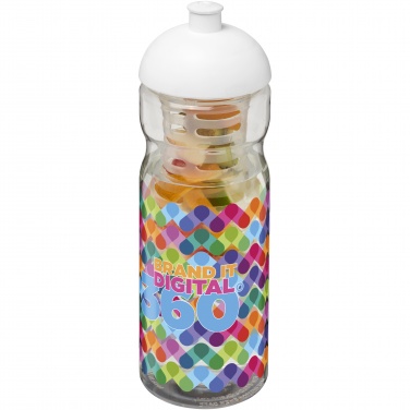 Logotrade advertising products photo of: H2O Active® Base 650 ml dome lid sport bottle & infuser